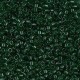Miyuki delica Beads 11/0 - Transparent dark emerald DB-713